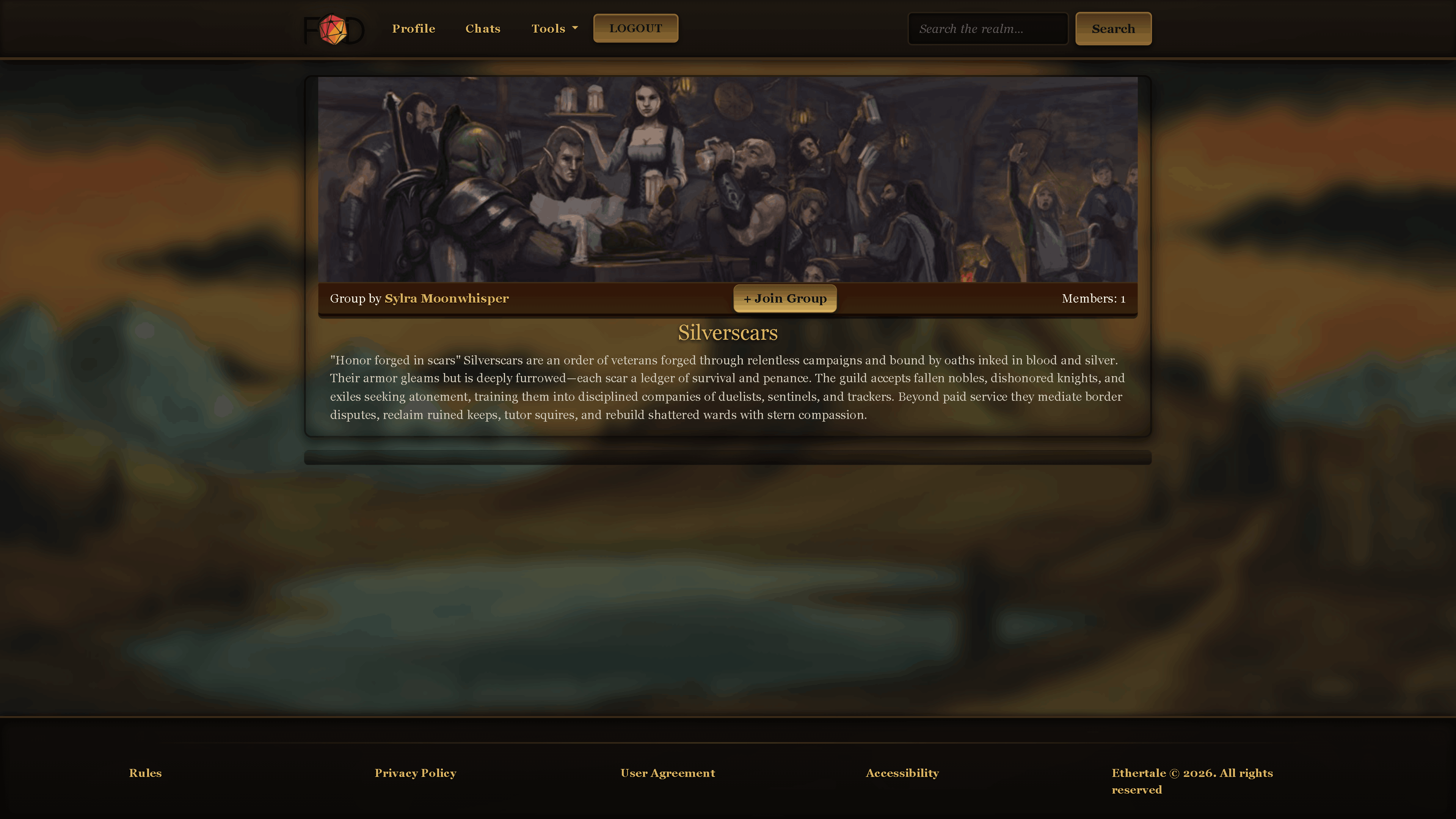 Example if a user is not in a given group or they are not the creator. They have a button to join the group and they cannot view posts unless they are in the given group.