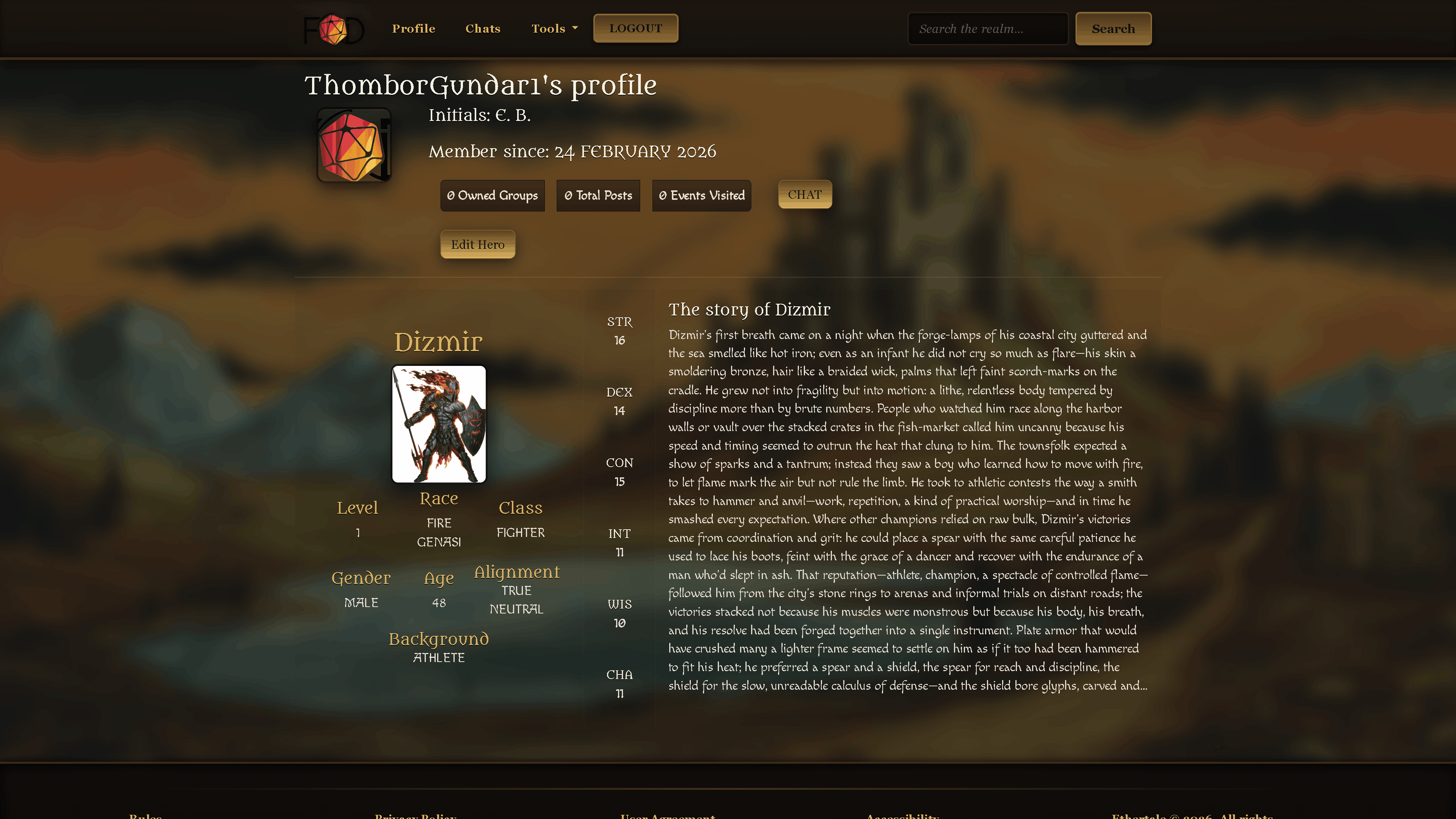 Example of another profile.