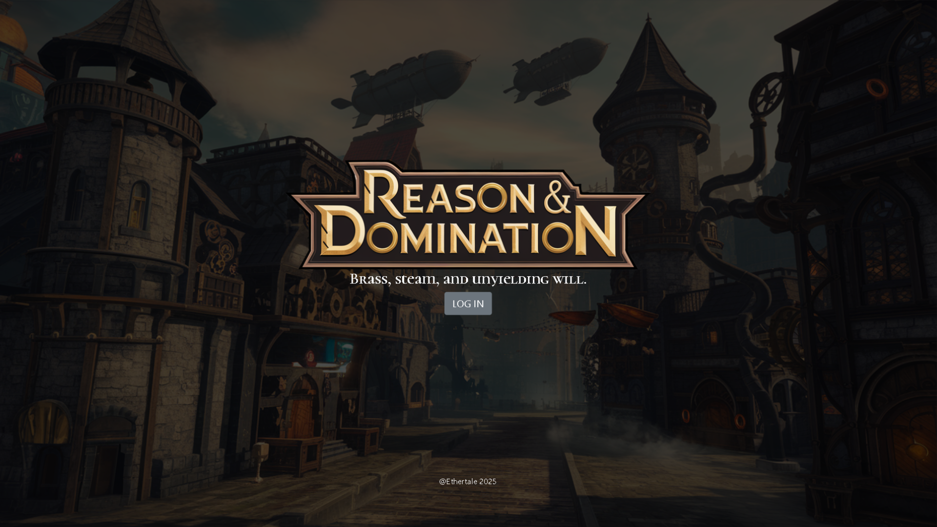 The main page of the website.